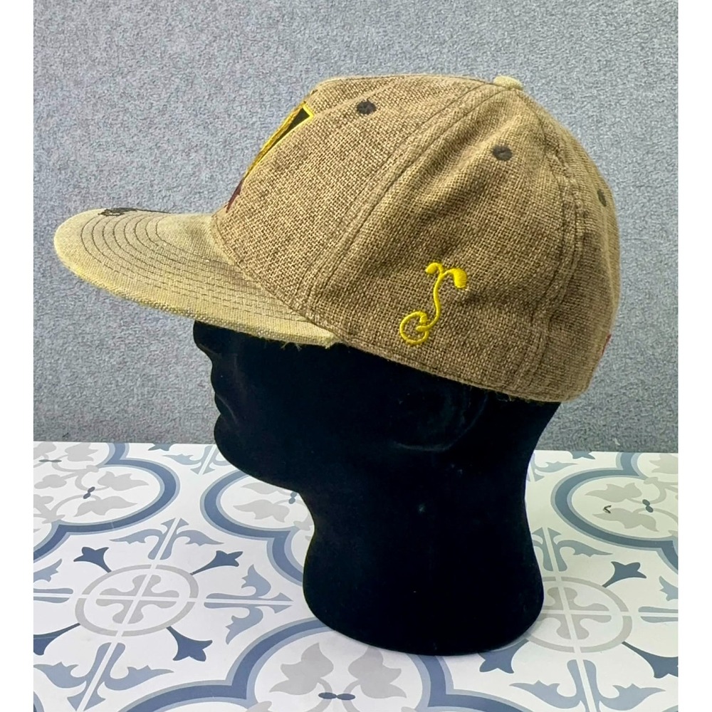 RARE Creation Skateboards Grassroots California Limited Ed Flat Brim Hat 7 1/8 - Picture 2 of 16